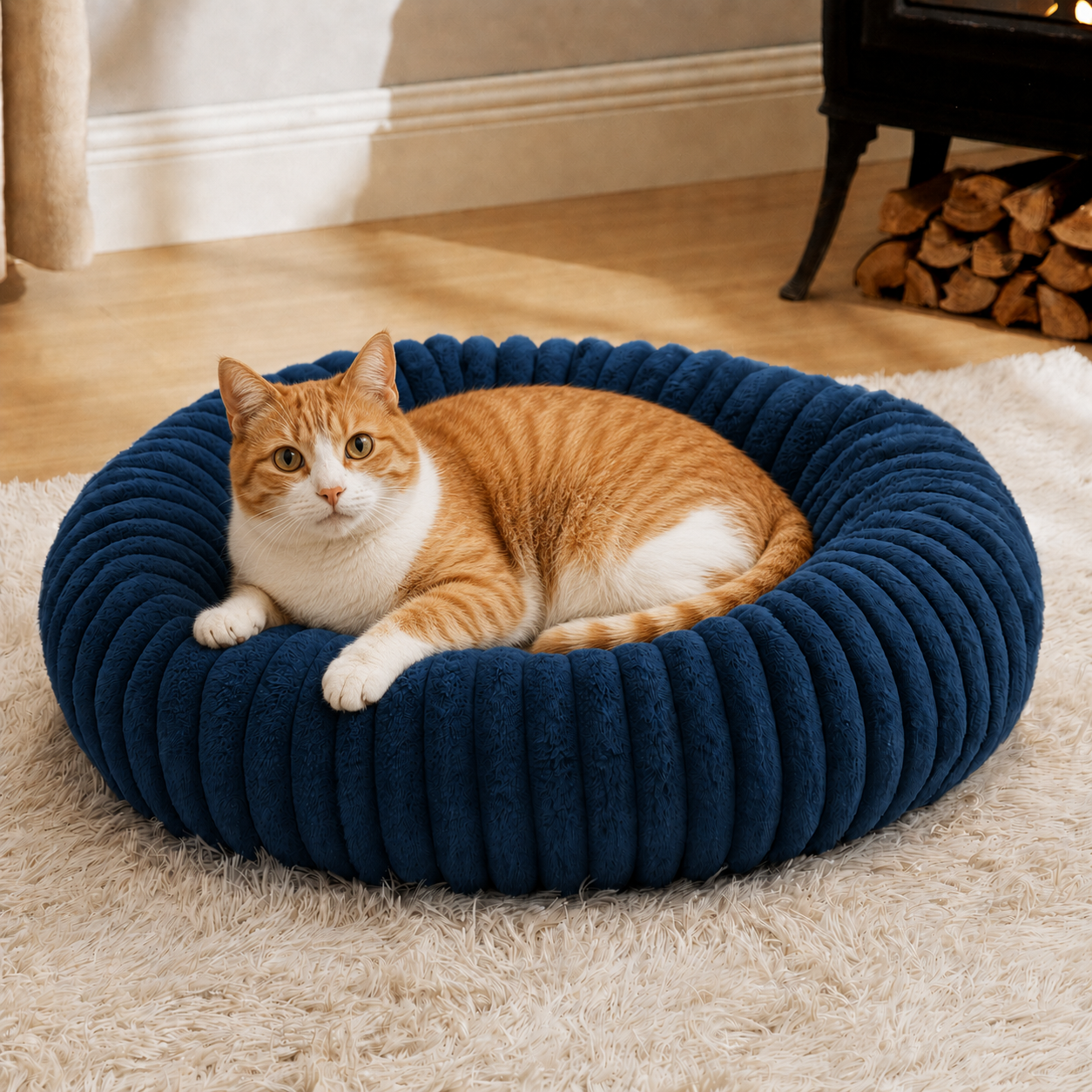 The Petly Cloud Comfort Bed for Dogs & Cats
